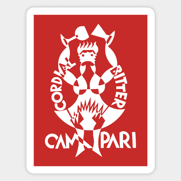 Campari vintage Magnet by ezioman